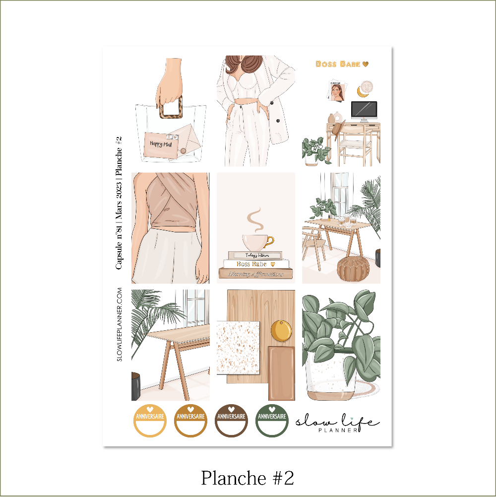 Stickers Box de Mars 2023