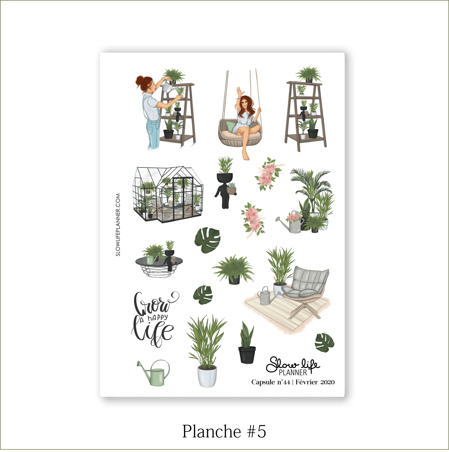 Stickers Box | Capsule n°44 / Février 2020 - Slow Life Planner