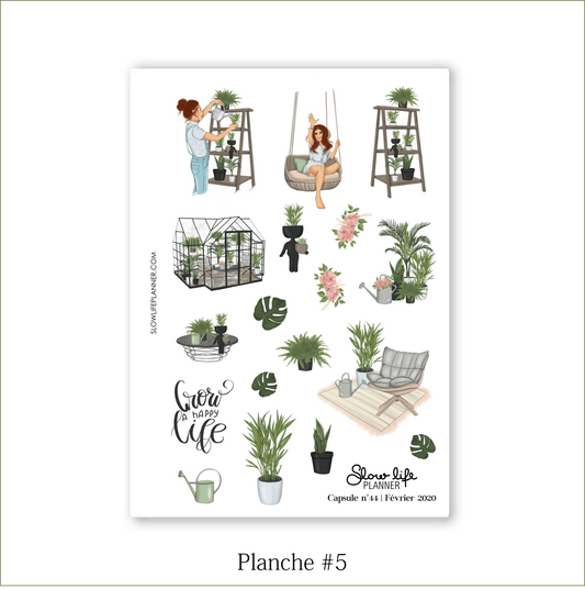 Stickers Box | Capsule n°44 / Février 2020 - Slow Life Planner