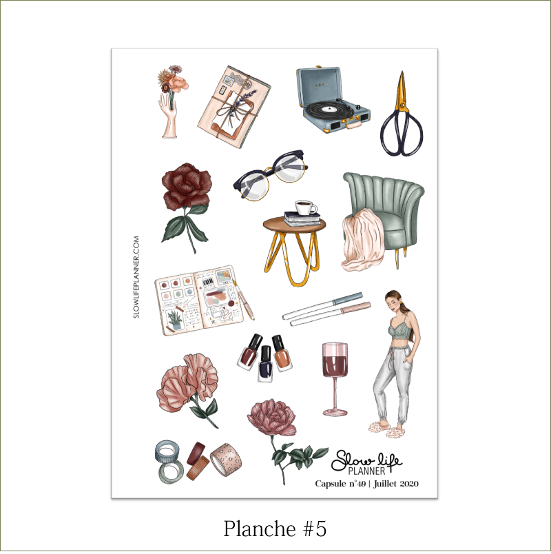 Stickers box Juillet 2020