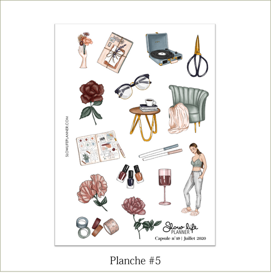 Stickers box Juillet 2020