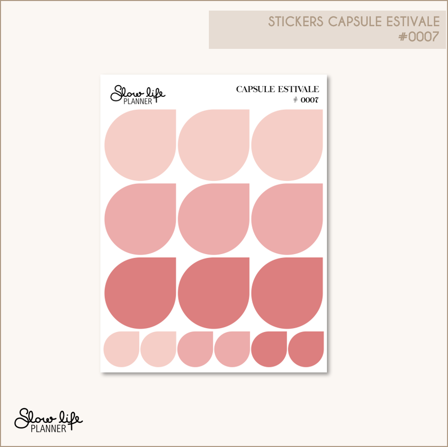 Stickers Gouttes | Capsule Estivale