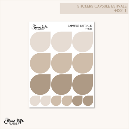 Stickers Gouttes | Capsule Estivale