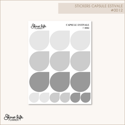 Stickers Gouttes | Capsule Estivale
