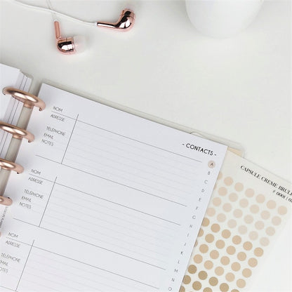 Stickers transparents mini cercles