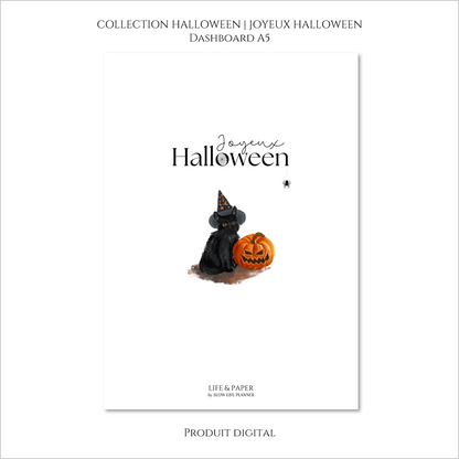Collection Halloween | Dashboard Joyeux Halloween | Produit digital