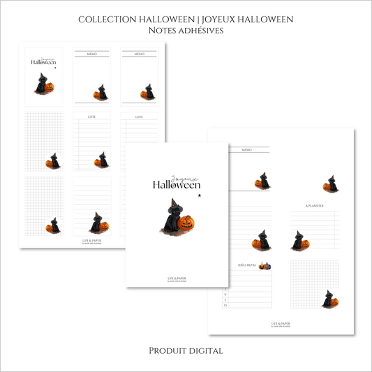 Collection Halloween | Joyeux Halloween | Produit digital