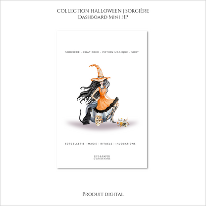 Collection Halloween | Sorcière | Produit digital