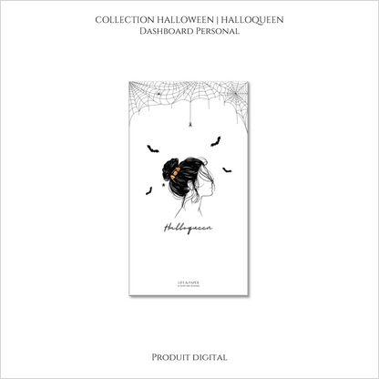 Collection Halloween | Dashboard Halloqueen | Produit digital