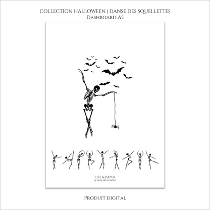Collection Halloween | Danse des Squelettes | Produit digital