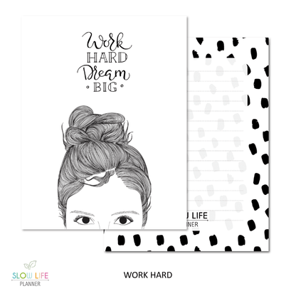 Slow Life Planner Couverture interchangeable dream big