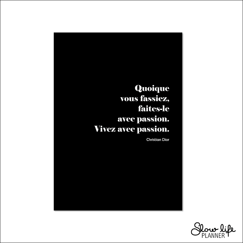 Dashboard phrases motivantes et inspirantes